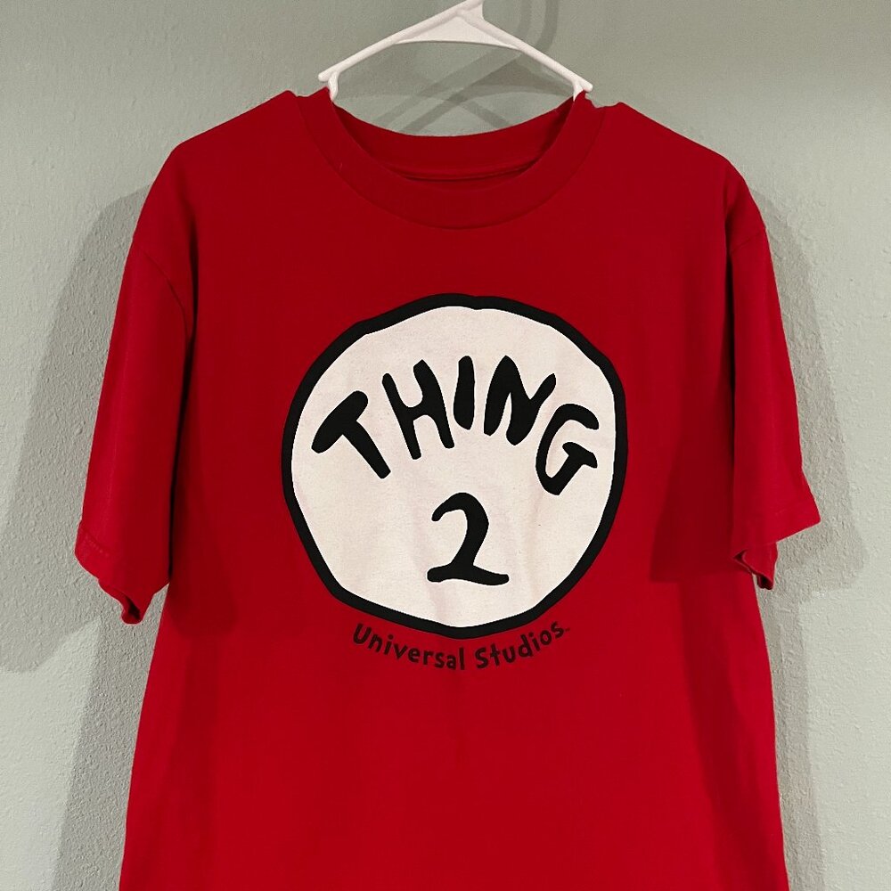 Universal Studios Dr Seuss Thing 2 T-Shirt Size L
